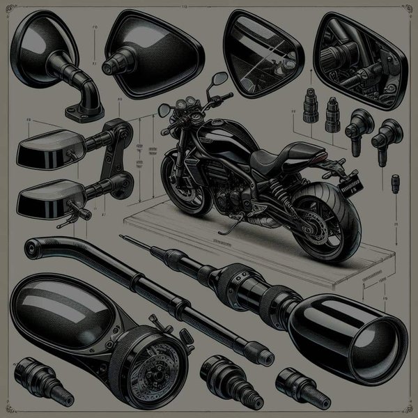 Quels rétroviseurs choisir pour une visibilité maximale sur une Triumph Rocket III ?