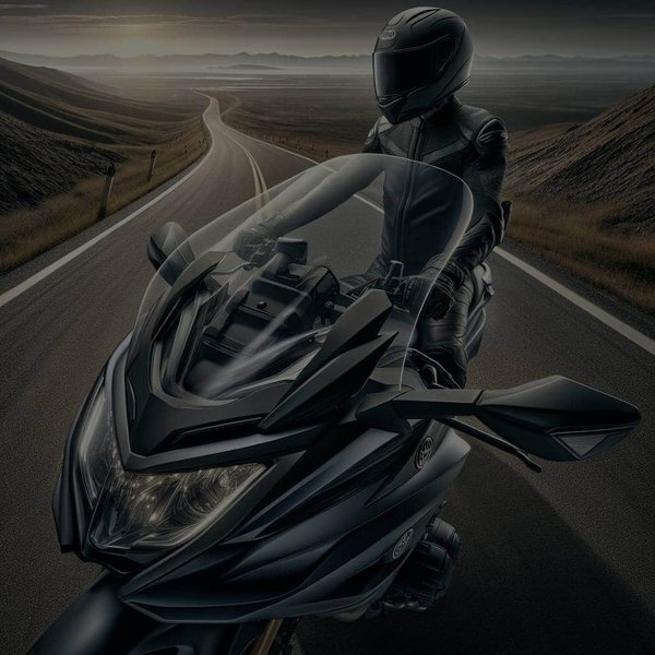 Quels sont les avantages d'une bulle haute sur une Yamaha FJR1300 pour les longues distances ?